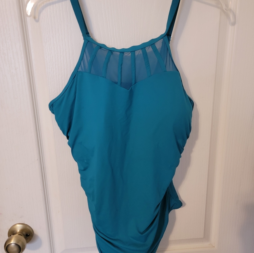 Teal One-Piece Swimsuit